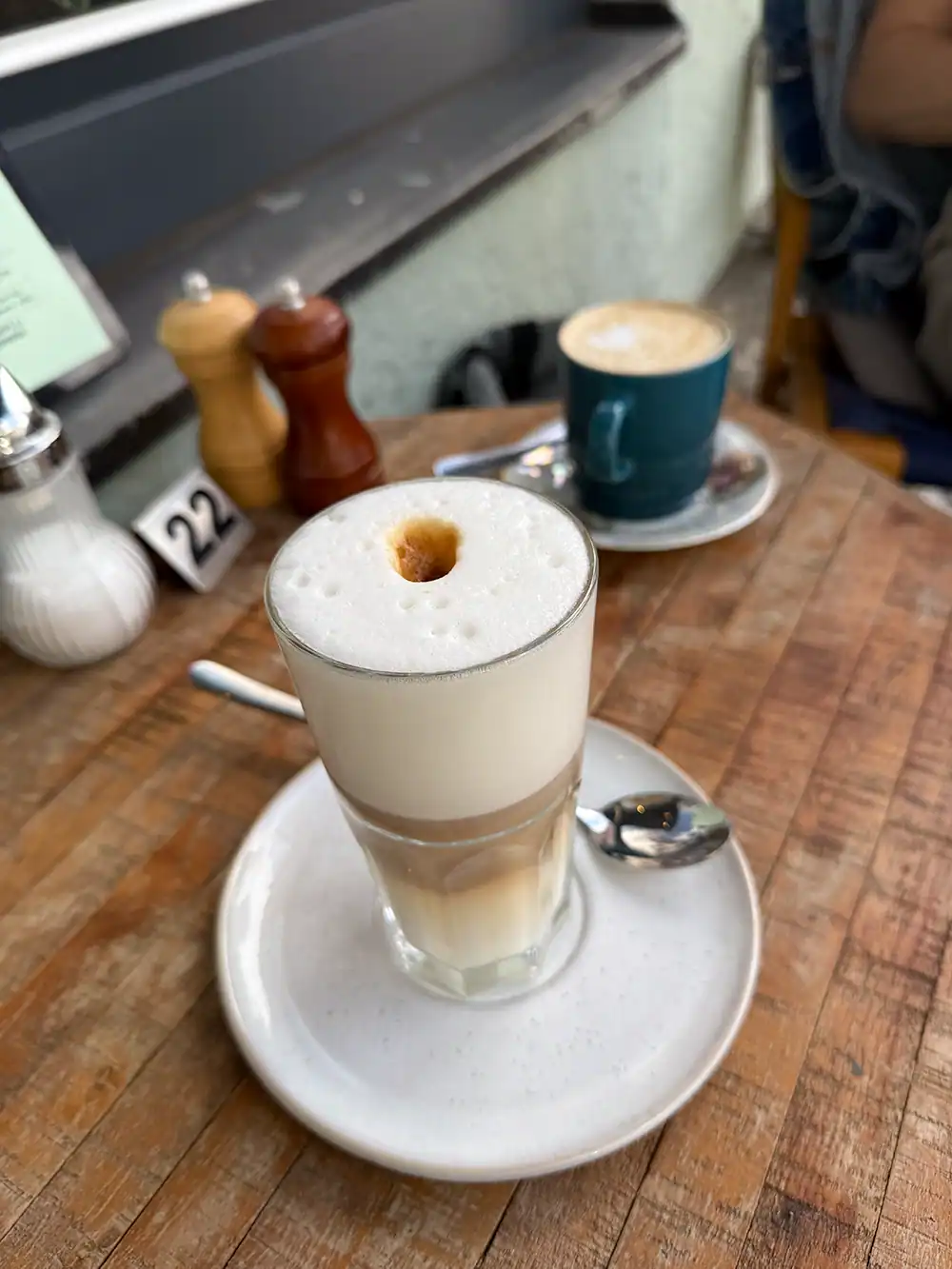 latte at Café Donnerlittjen