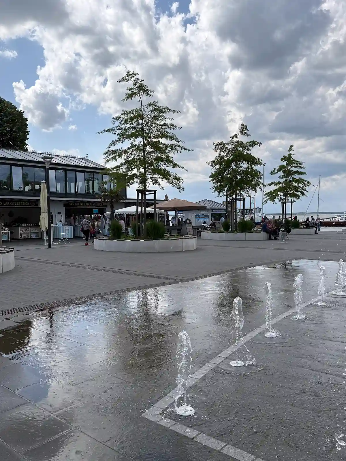 fountain in Steinhude