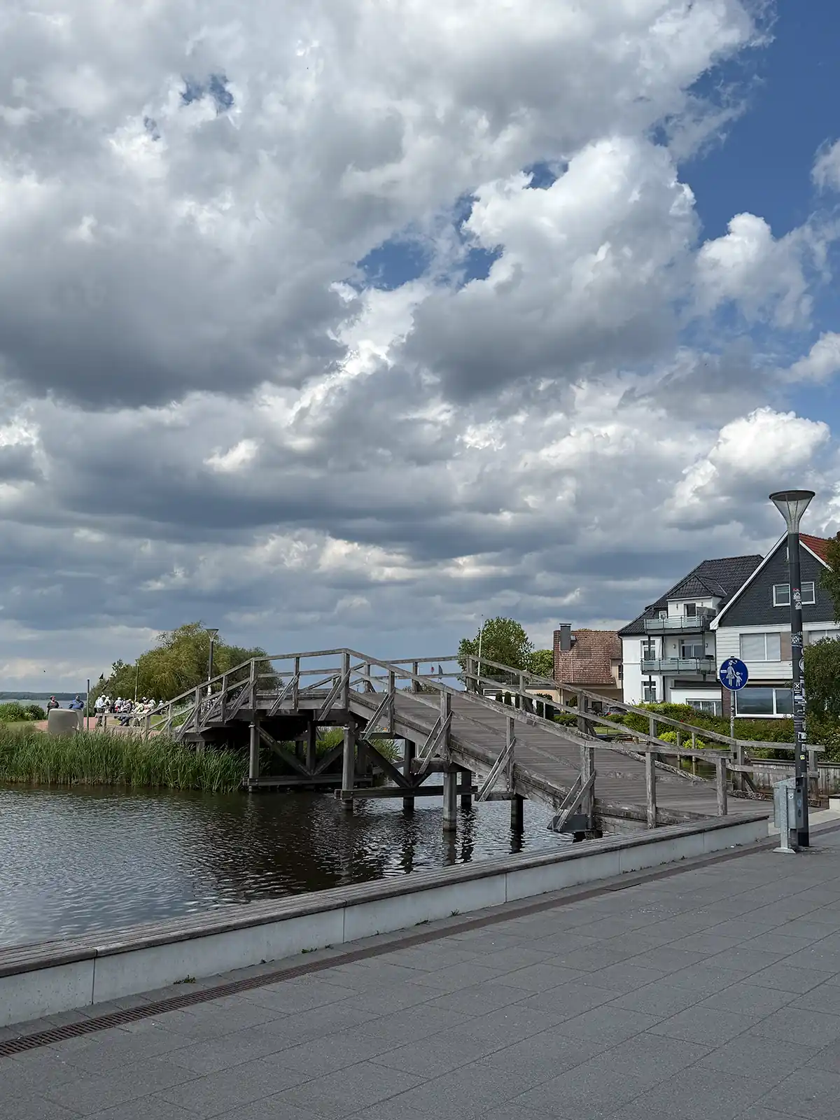 a bridge in Steinhude